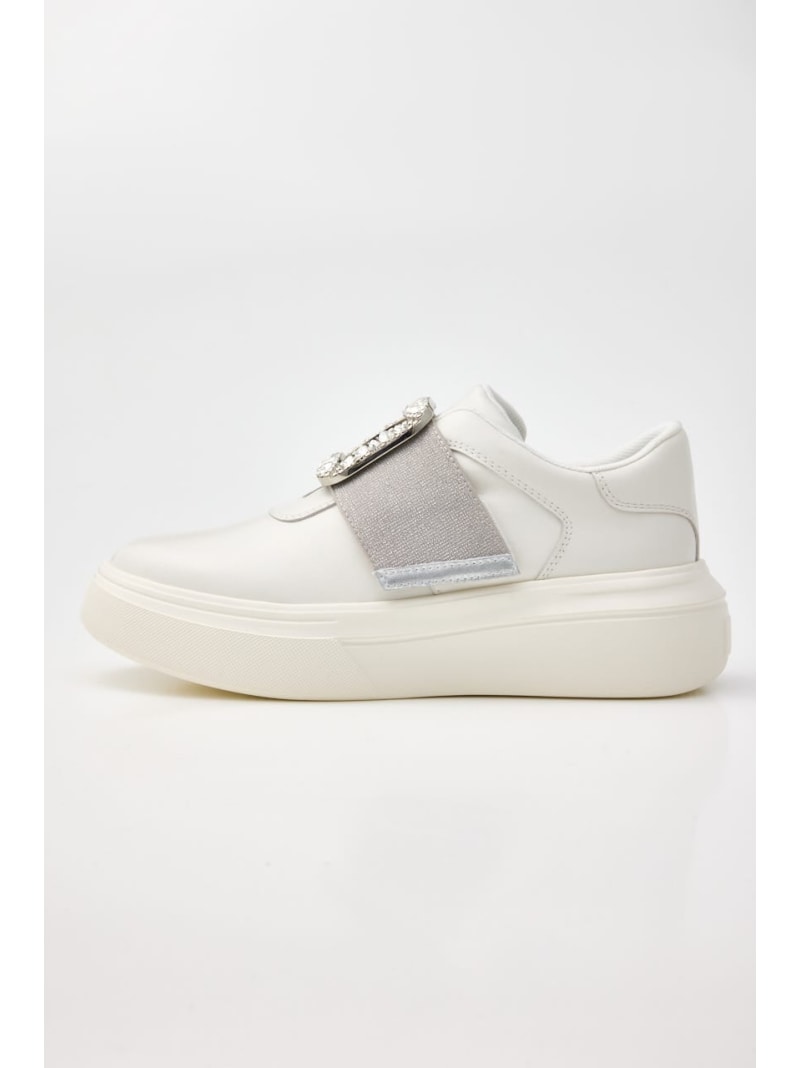 【SALE／32%OFF】クイープバックルベルトスリッポン STACCATO スタッカート シューズ・靴 スニーカー 白いこと【RBA_E】【貨物輸送無料】[ Fashion]