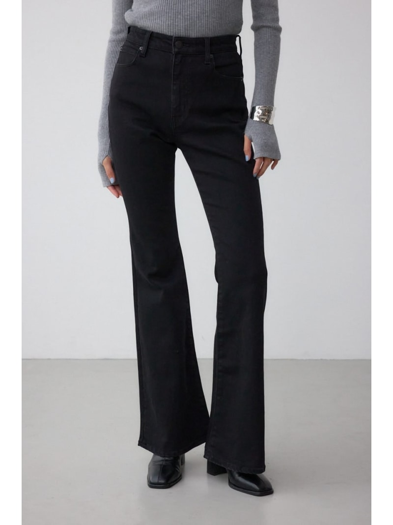 AZUL DENIM フレアデニム AZUL BY MOUSSY アズールバイマウジー パンツ ジーンズ・デニムパンツ ブラック【送料無料】[ Fashion]