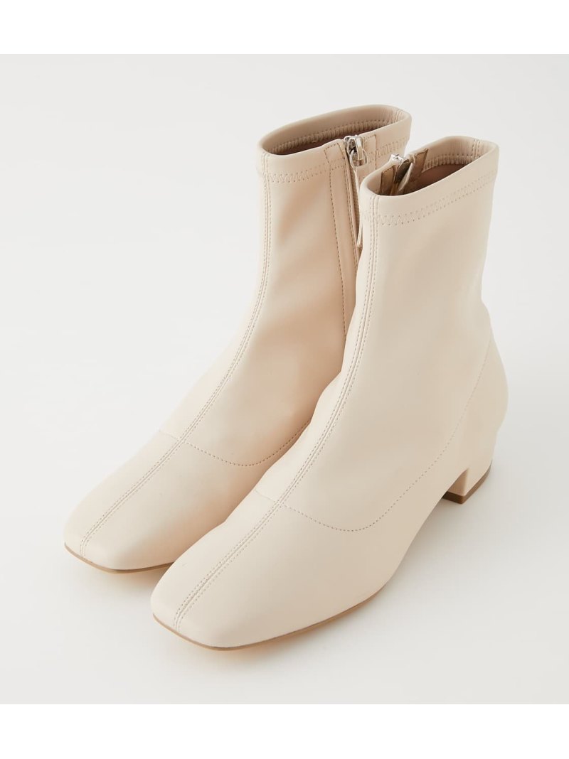 Square Lowheel Boots Azul By Moussy アズールバイマウジー シューズ シューズその他 ホワイト 送料無料 Rakuten Fashion Budapestismine Com