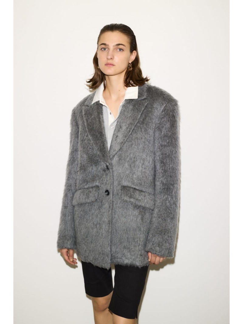 【SALE／30%OFF】【THROW】SHAGGY TAILOR ジャケット SLY スライ ジャケット・アウター その他のジャケット・アウター グレー【RBA_E】【送料無料】[ Fashion]