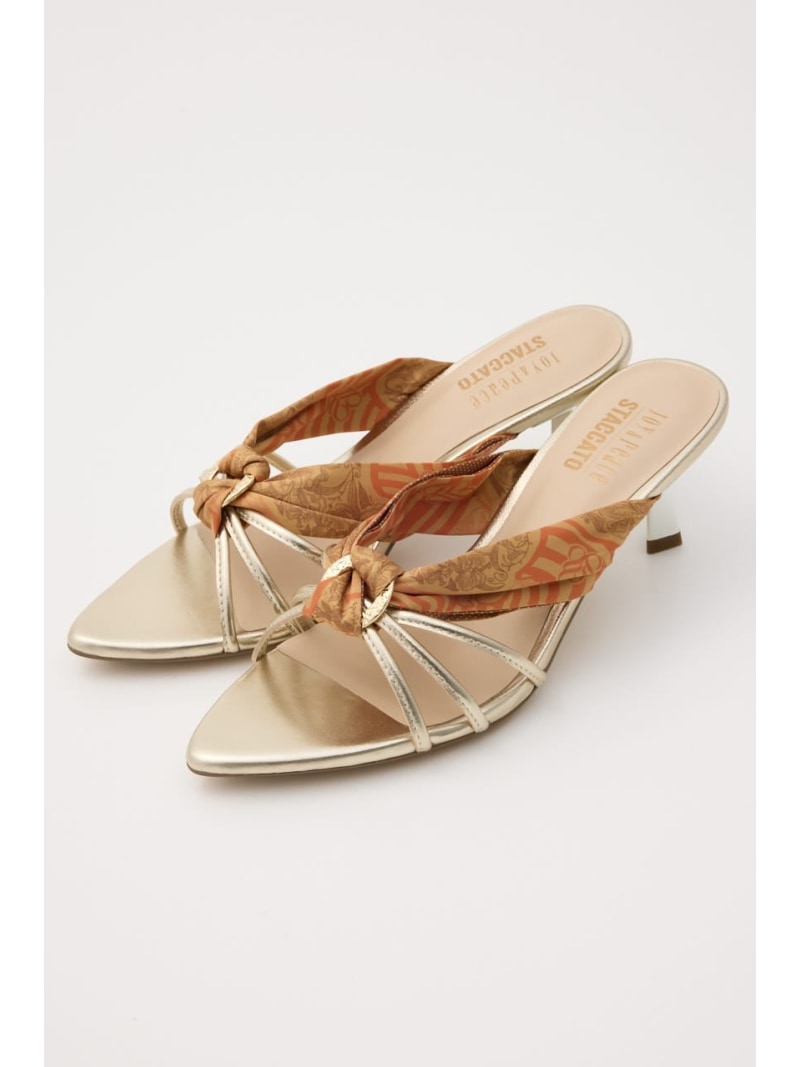 【SALE／40%OFF】アスケサリースカーフコンビミュール STACCATO スタッカート シューズ・靴 サンダル ゴールド【RBA_E】【送料無料】[ Fashion]
