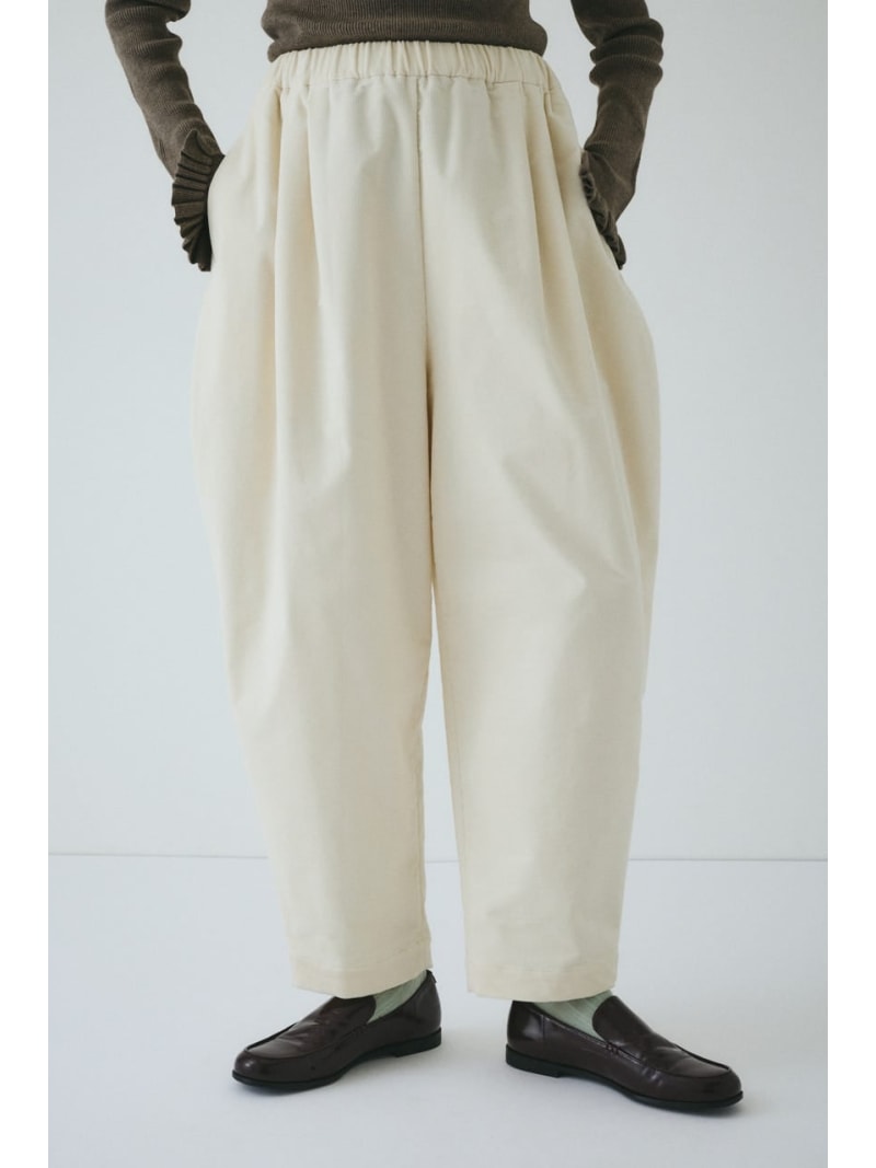 【SALE／20%OFF】Cocoon loose pants HeRIN.CYE ヘリンドットサイ ズボン下 余分の物のズボン下 白いこと 薄墨色 サクラ色 赤銅色【RBA_E】【貨物輸送無料】[ Fashion]