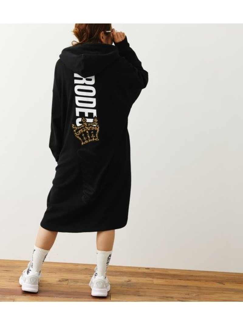 楽天市場 Rakuten Fashion Sale 30 Off マルチファブリック パーカーワンピース Rodeo Crowns Wide Bowl ロデオクラウンズワイドボウル ワンピース ワンピースその他 ブラック ネイビー グレー Rba E 送料無料 シェルターウェブストア