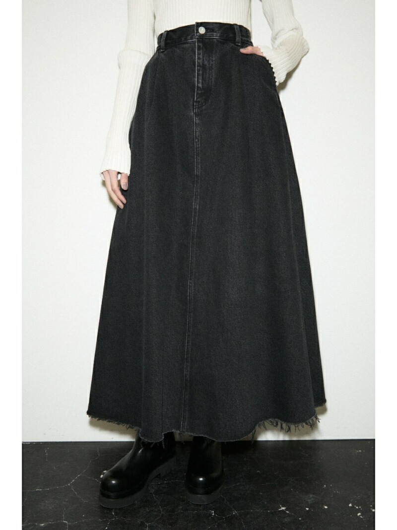 最先端 Jw Flare Denim スカート Moussy マウジー スカート デニムスカート ブラック Rakuten Fashion 美しい Juguetesdidacticos Com Mx