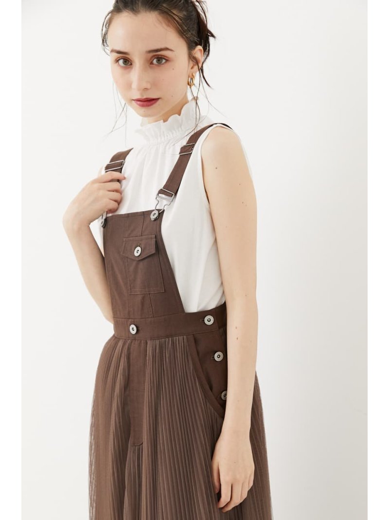 フリルh Nカットtop カットソー リエンダ タンクトップ Rienda