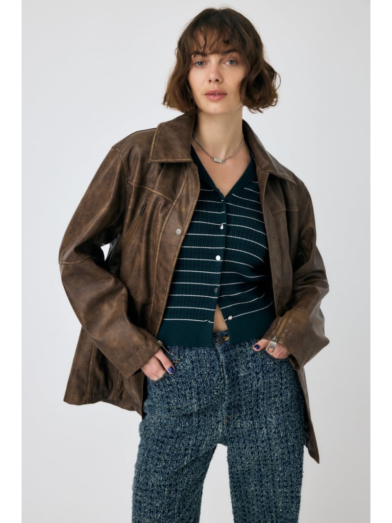 楽天市場】【SALE／30%OFF】fur Jacket BLACK BY MOUSSY ブラックバイ