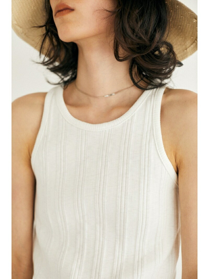 U N カットソー トップス タンクトップ Moussy Tank マウジー