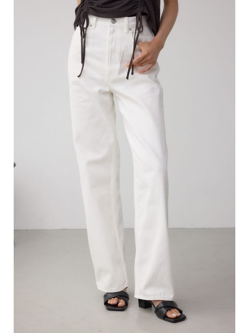 【美品】MOUSSY マウジー デニム ワイドパンツ ジーンズ　パンツ 楽天市場】AZUL DENIM/15TH ハイウエストワイドデニム / AZUL BY