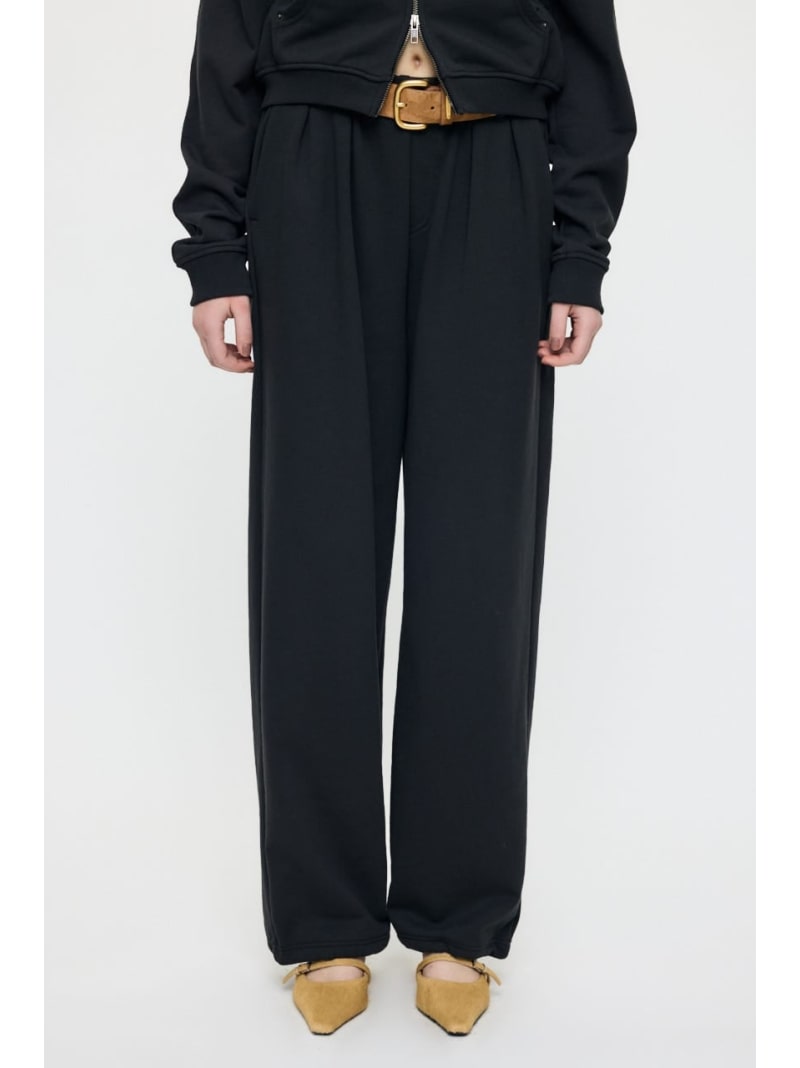 TUCK SWEAT パンツ MOUSSY マウジー パンツ その他のパンツ ブラック グレー【送料無料】[ Fashion]
