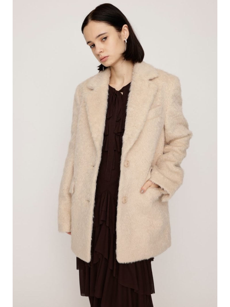 【SALE／30%OFF】SHAGGY TAILORED ジャケット SLY スライ ジャケット・アウター その他のジャケット・アウター グレー ベージュ【RBA_E】【送料無料】[ Fashion]｜シェルターウェブストア 12,597円