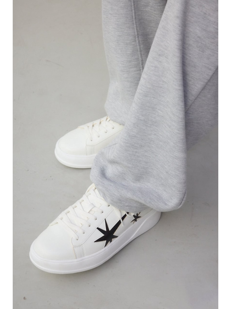 【SALE／30%OFF】shooting star スニーカー AZUL BY MOUSSY アズールバイマウジー シューズ・靴 スニーカー ホワイト ブラック【RBA_E】【送料無料】[ Fashion]
