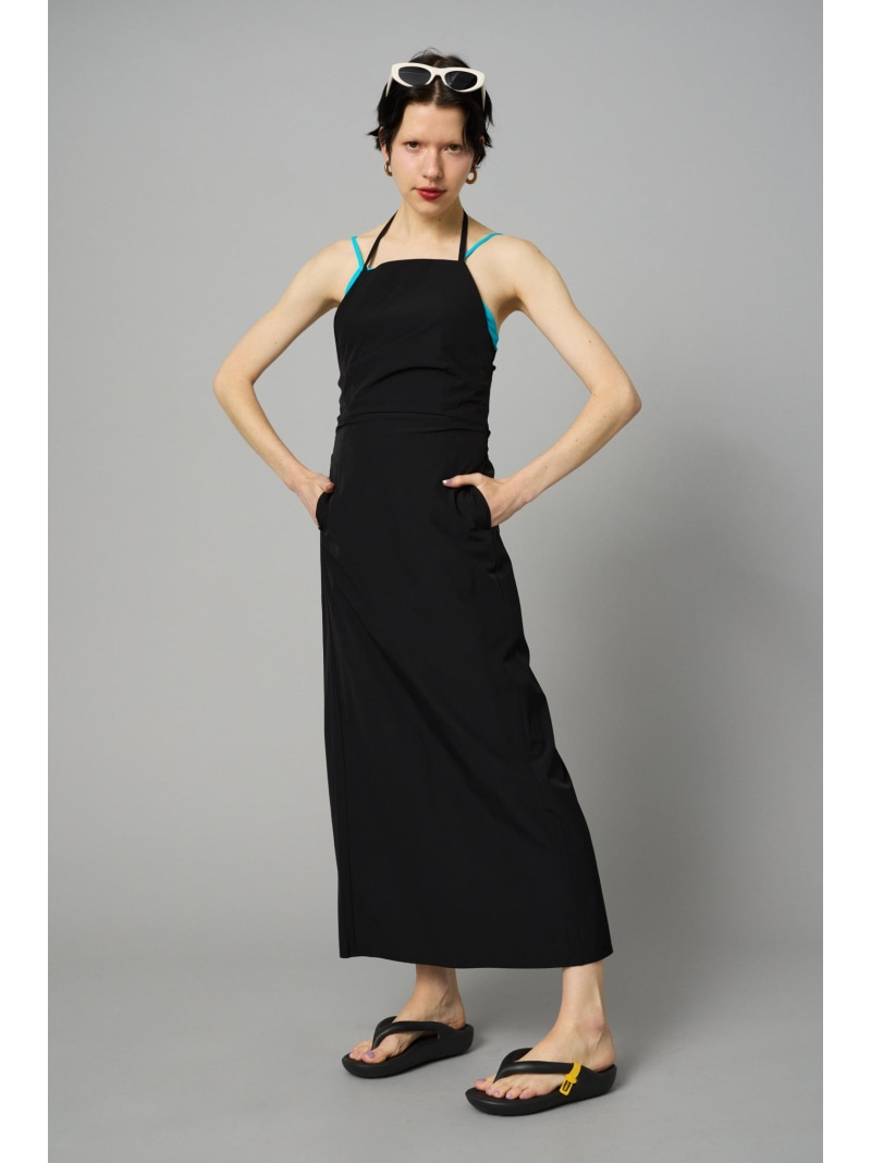 ヘリンドットサイ HeRIN.CYE シャツドレス 黒 シャツワンピース ヘリンドットサイ HeRIN.CYE シャツドレス ブラック シャツ