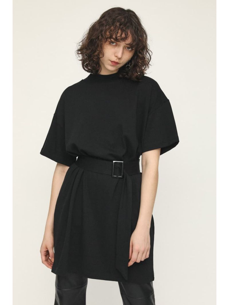楽天市場 Sale 40 Off Dolman Short Sleeve ワンピース Sly スライ ワンピース ワンピースその他 ブラック ブラウン Rba E Rakuten Fashion シェルターウェブストア