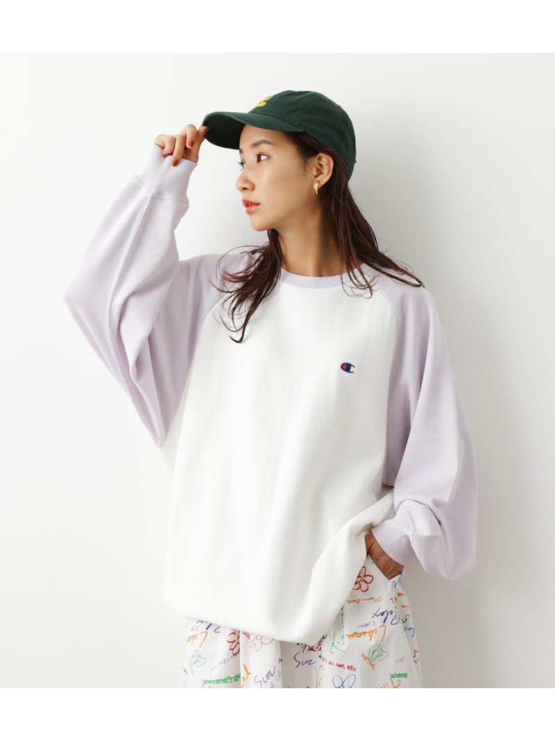 Championボリュームスリーブスウェットトップス Rodeo Wide ロデオクラウンズワイドボウル Bowl Crowns