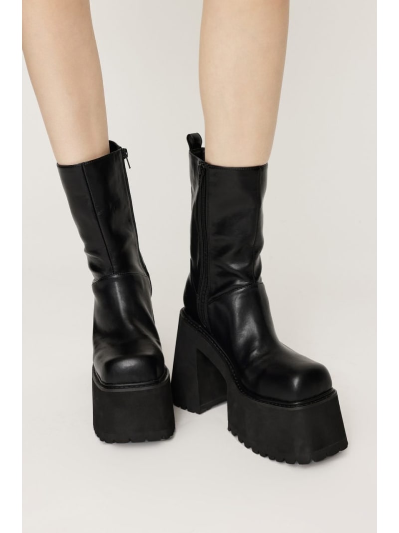 【SALE／20%OFF】VOLUME CHUNKY SOLE M/ブーツ SLY スライ シューズ・靴 ブーツ ブラウン ブラック【RBA_E】【送料無料】[ Fashion]