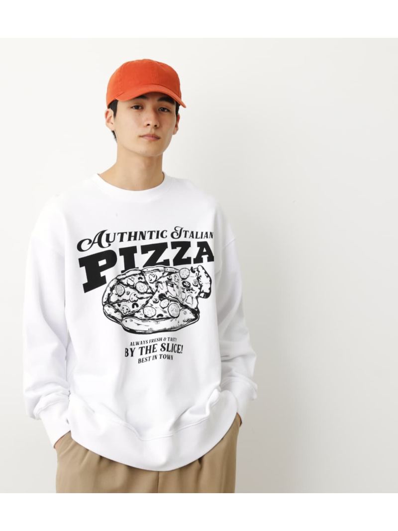 高質 Pizzaスエット Rodeo Crowns Wide Bowl ロデオクラウンズワイドボウル カットソー パーカー 純白 真っ黒 黄色であること 送料無料 Rakuten Fashion X 寛さんが乗っていた Asac Cameroun Org