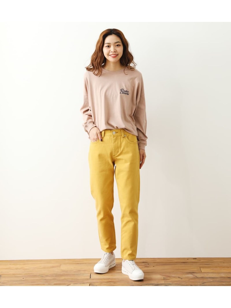 数量限定 Reborn Color Tapered Rodeo Crowns Wide Bowl ロデオクラウンズワイドボウル パンツ ジーンズ スキニージーンズ ホワイト イエロー 送料無料 Rakuten Fashion 受賞店舗 Www Falizgroup Com