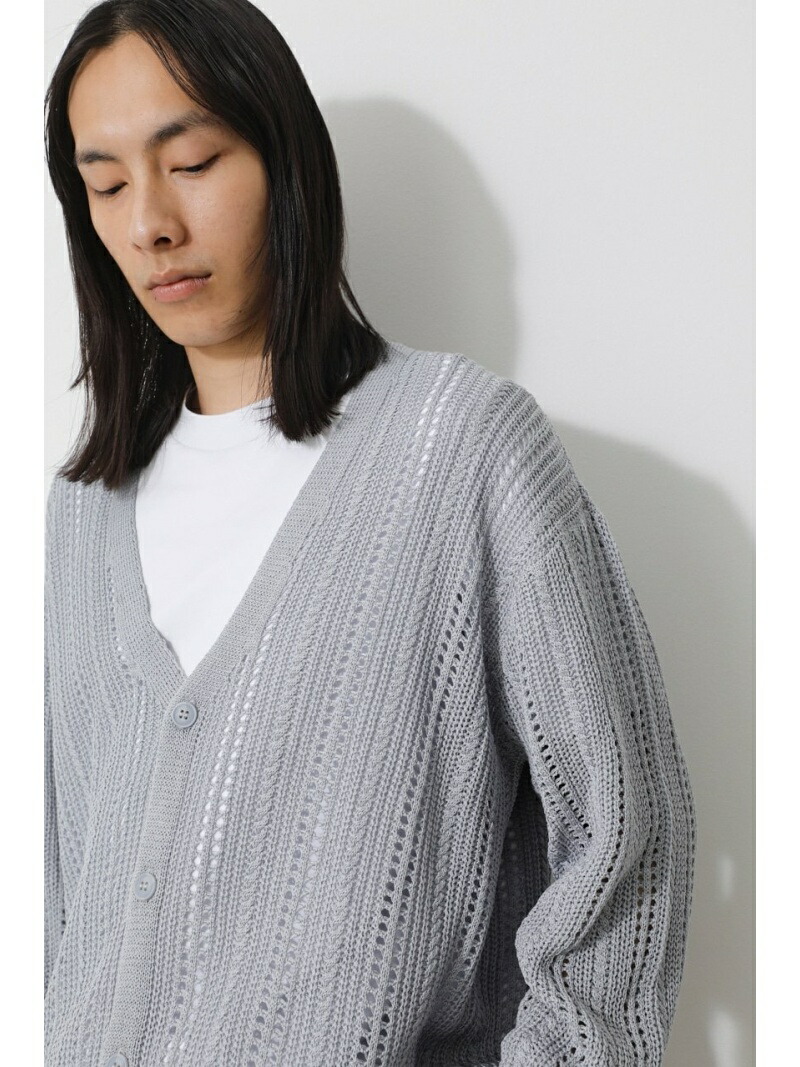 Openwork Knit Azul Moussy Cardigan ニット アズールバイマウジー By