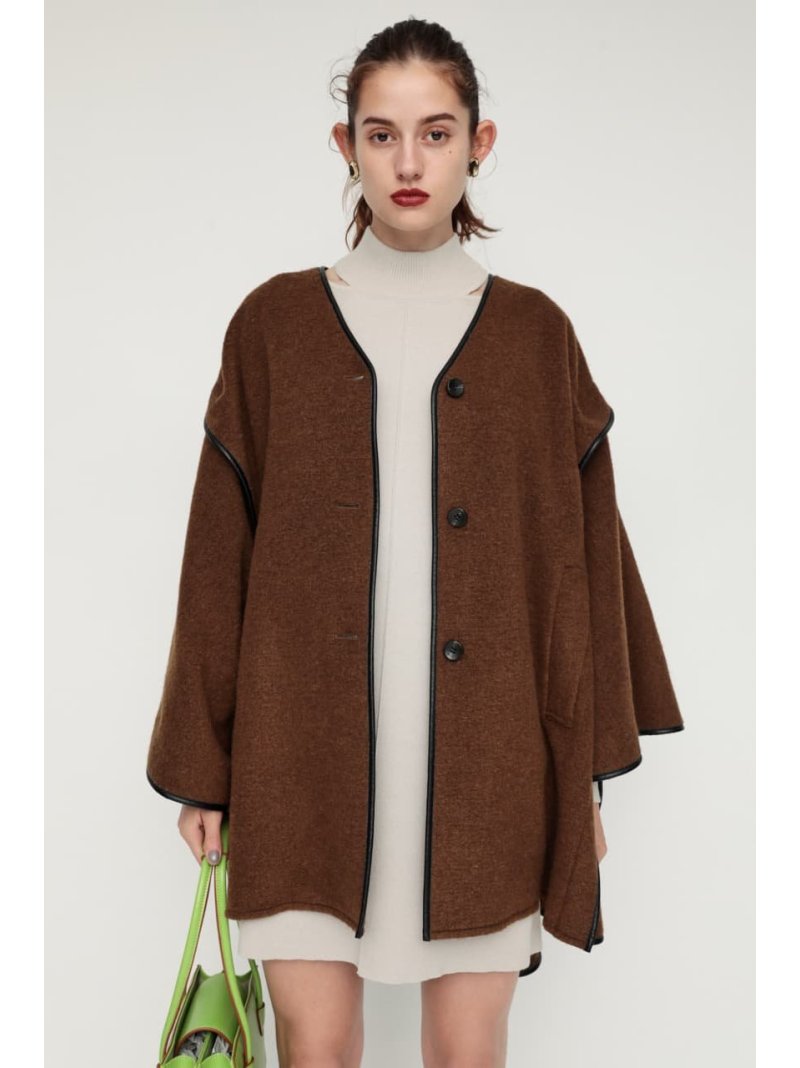 Loosely Cut Out Hg ガウン Sly スライ ワンピース 5ー9部分羽袖ワンピース 白妙 涅色 緑であること 銅色 送料無料 Rakuten Fashion Sjtworivers Org