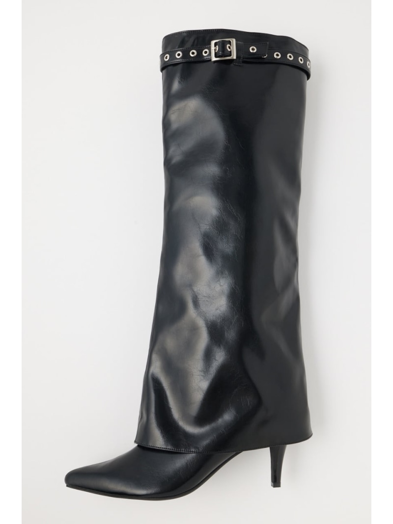 楽天市場】【SALE／40%OFF】REMMEメタリックワイドミドルロングブーツ