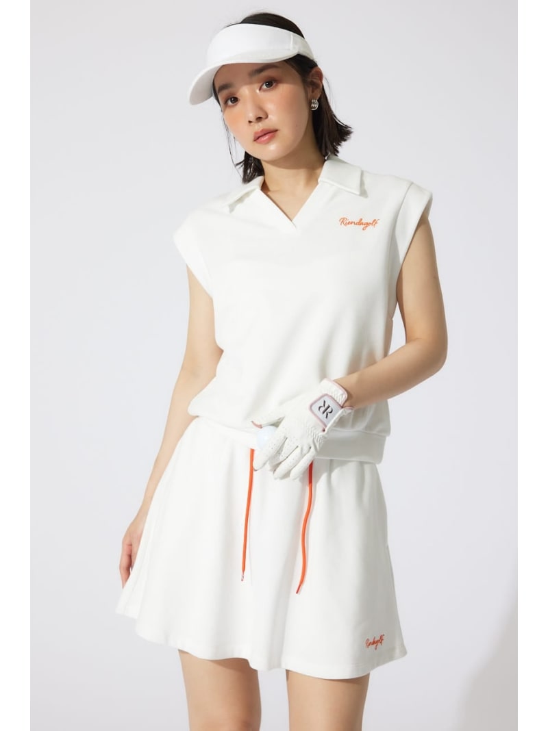 【一部店舗・WEB限定】【RIENDA GOLF】スウェットフレアスカート rienda リエンダ スカート ミニスカート ホワイト グレー【送料無料】[ Fashion]