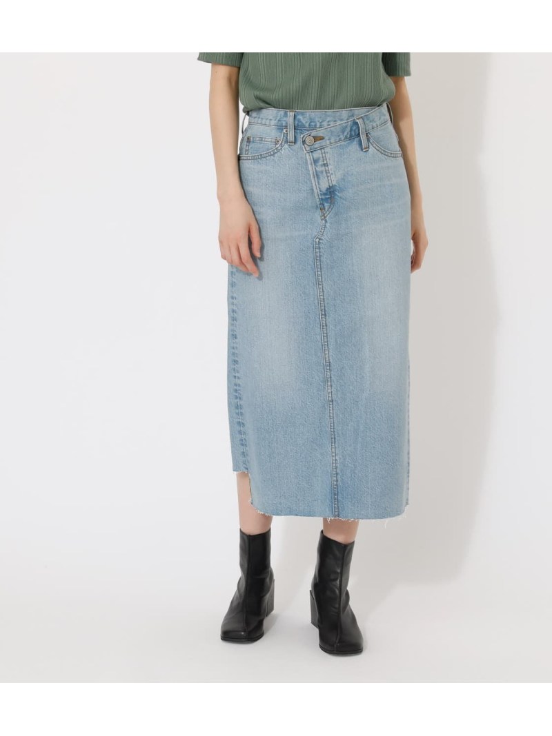 Remake Denim Midi Skirt Azul By Moussy アズールバイマウジー スカート デニムスカート 送料無料 Rakuten Fashion Rainbowjewelers Net