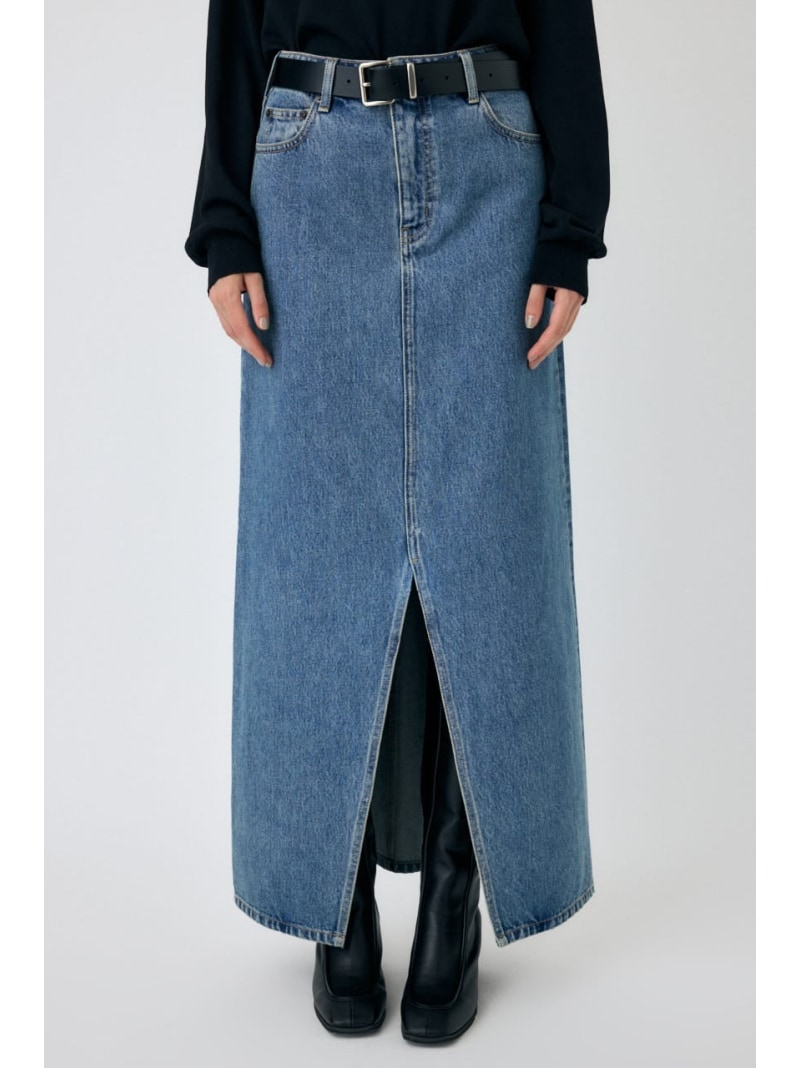 【SALE／50%OFF】SLIT DENIM スカート MOUSSY マウジー スカート その他のスカート【RBA_E】【送料無料】[ Fashion]