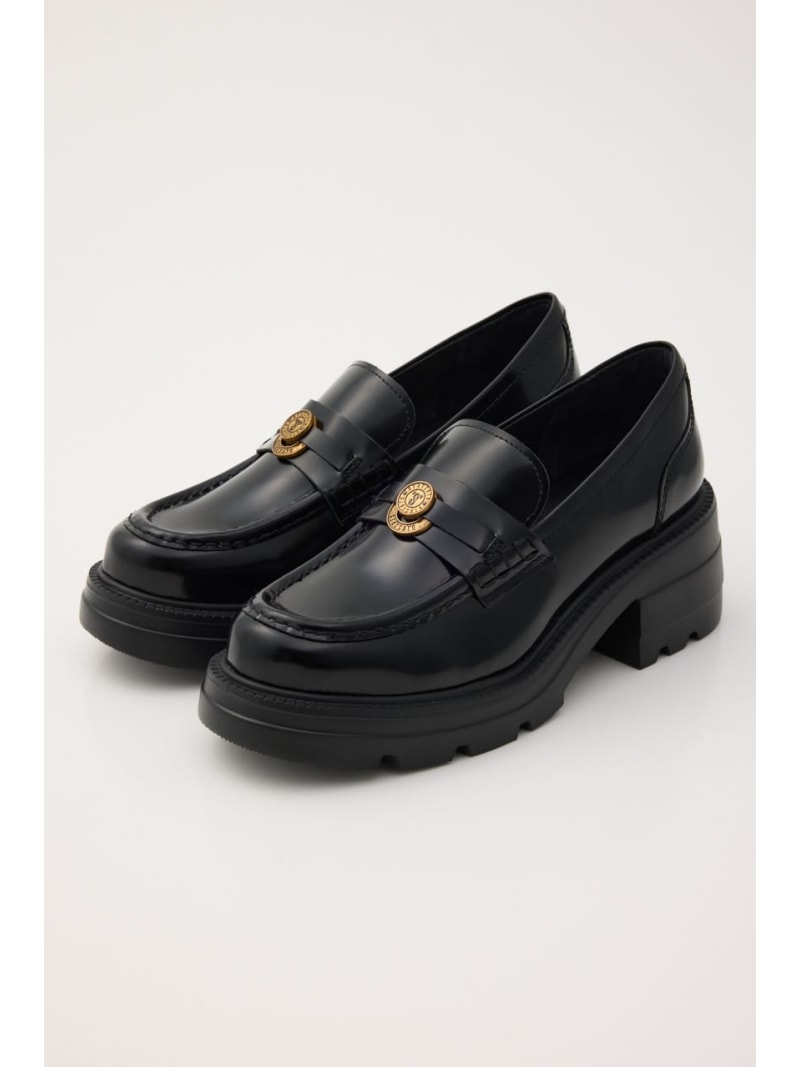 ボタンタンクソールローファー STACCATO スタッカート シューズ・靴 ローファー ブラック【送料無料】[ Fashion]