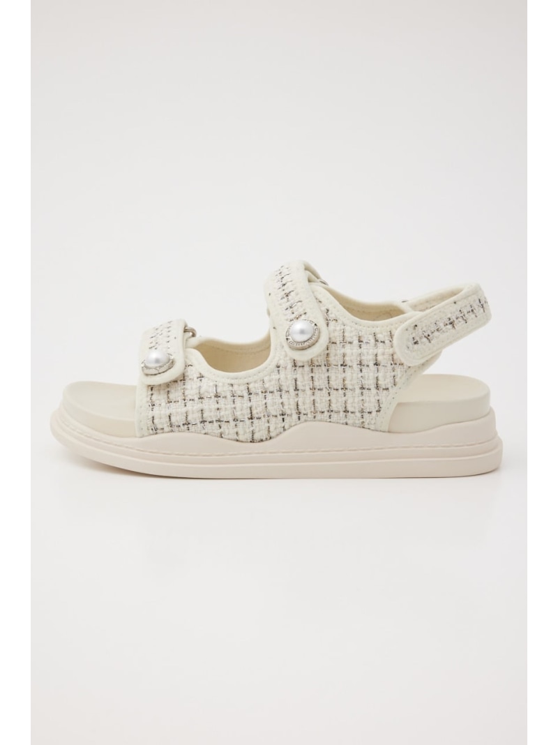 【SALE／34%OFF】パールツイードコンビスポサン STACCATO スタッカート シューズ・靴 サンダル 白いこと 黒いこと【RBA_E】【貨物輸送無料】[ Fashion]