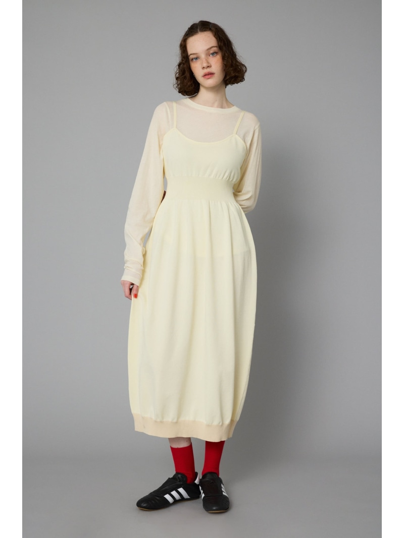 楽天市場】【SALE／10%OFF】Ruffle knit op HeRIN.CYE ヘリン