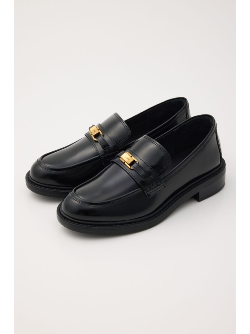 クラシックピンズローファー STACCATO スタッカート シューズ・靴 置き目毛革 黒いこと【貨物輸送無料】[ Fashion]