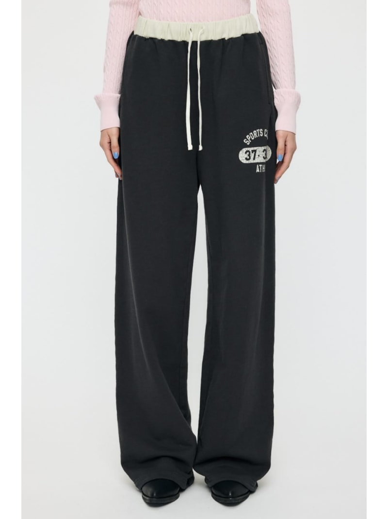 【SALE／30%OFF】VERSITY LOGO SWEAT パンツ MOUSSY マウジー パンツ その他のパンツ ブラック ネイビー グレー【RBA_E】【送料無料】[ Fashion]