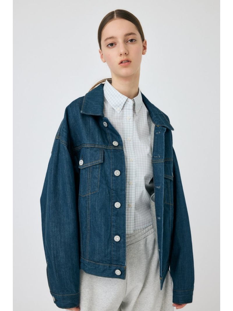楽天市場】【SALE／30%OFF】SW CROPPED DENIM ジャケット MOUSSY