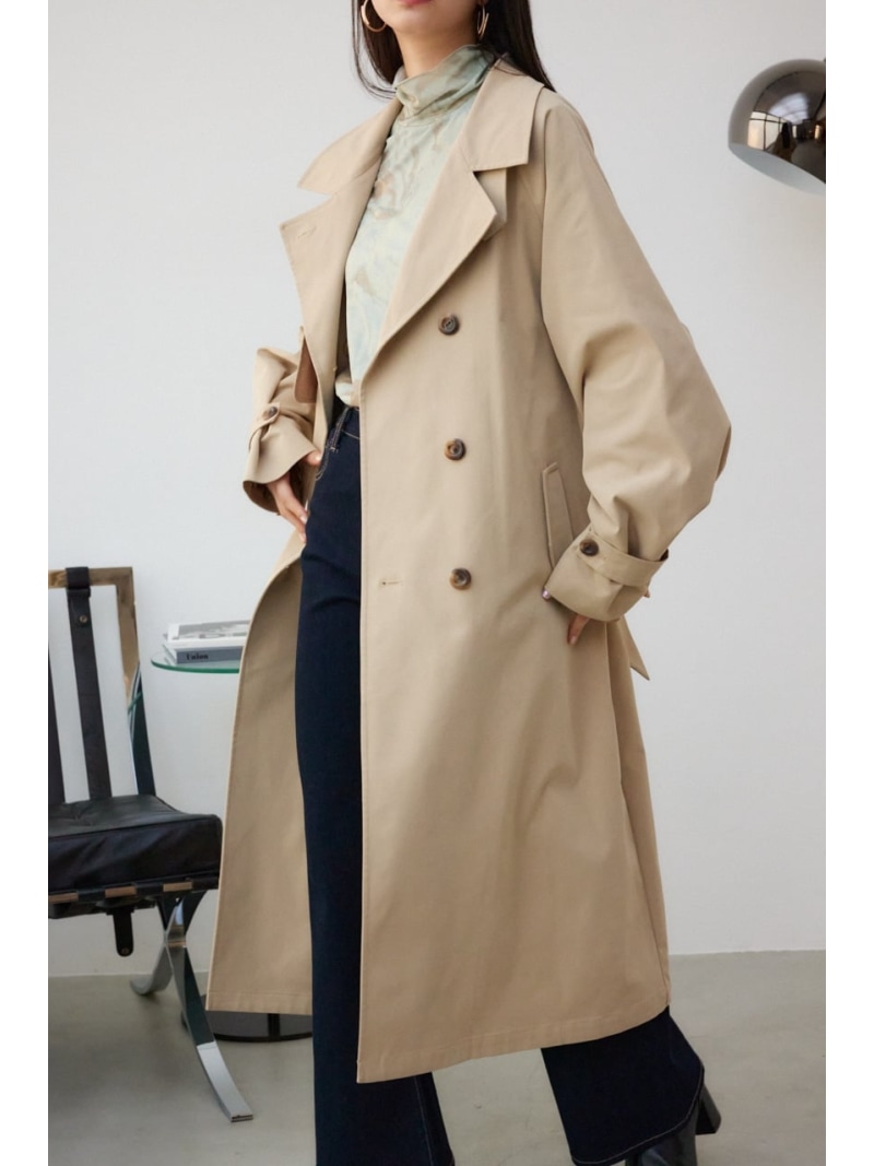 楽天市場】【SALE／60%OFF】LOOSE DRAPE トレンチコート MOUSSY