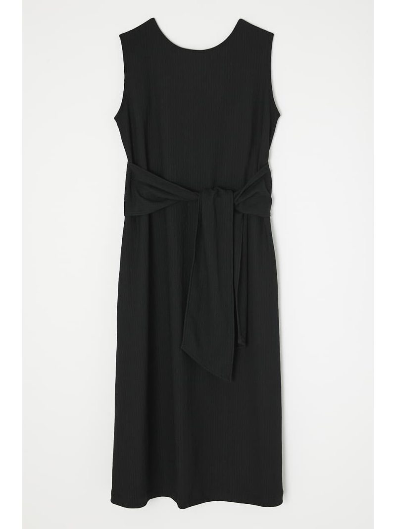 Wavy Waist Ribbon ドレス Moussy マウジー ワンピース ロングワンピース マキシワンピース ブラック ホワイト ブラウン 送料無料 Rakuten Fashion septicin Com