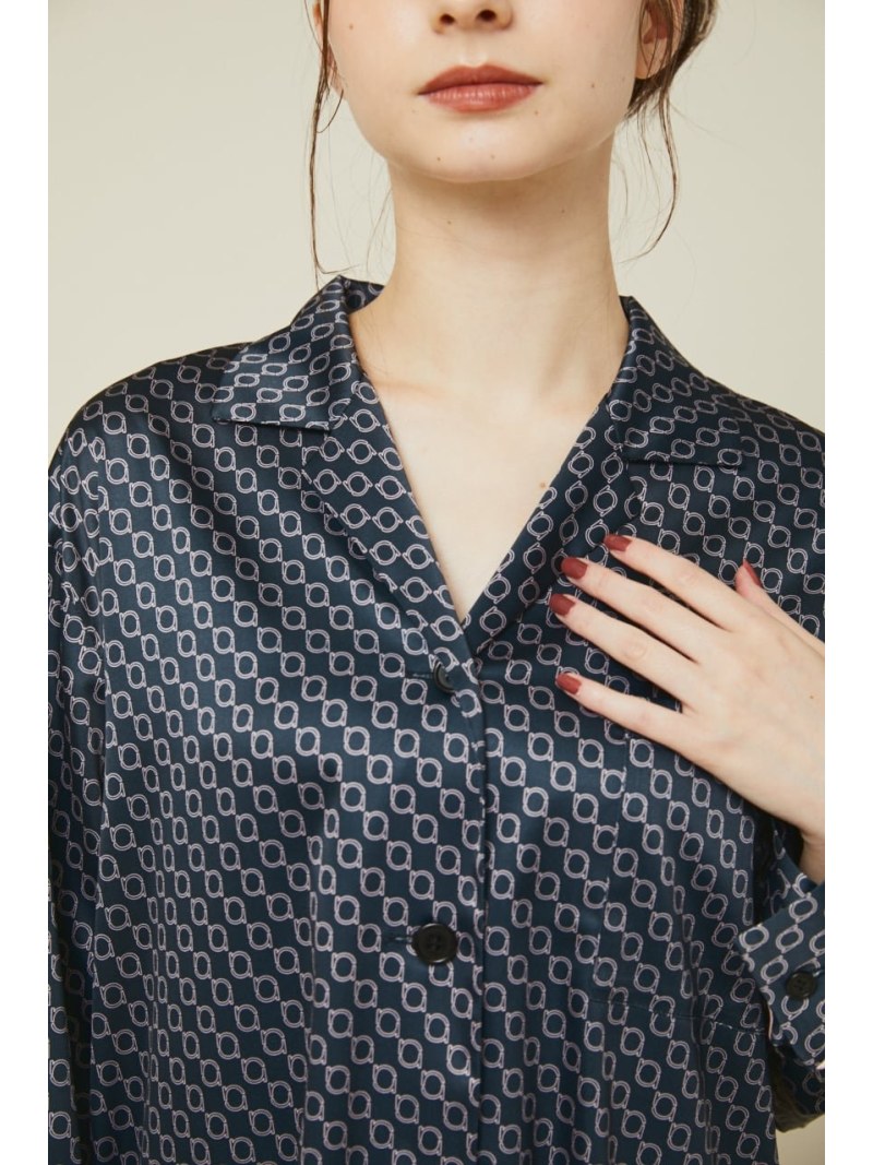 Ladiesサテンルームウェア Rienda インナー ナイトウェア リエンダ