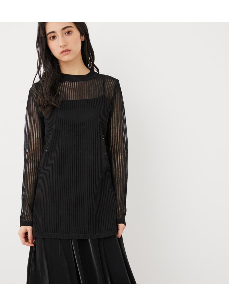 レディースファッション ワンピース 正規品 シャイニーknitコンビop Rienda リエンダ ワンピース ワンピースその他 ブラック ホワイト ピンク 送料無料 Rakuten Fashion