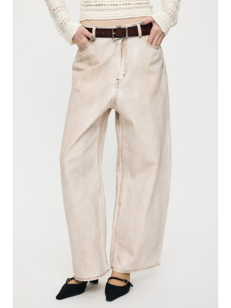 DIRTY COCOON バギー MOUSSY マウジー パンツ ジーンズ・デニムパンツ ピンク【送料無料】[ Fashion]｜シェルターウェブストア
