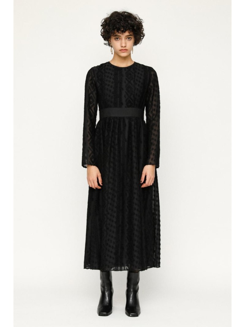 楽天市場 Sale 40 Off Cut Dia Jacquard ワンピース Sly スライ ワンピース 5ー9分袖ワンピース ブラック ホワイト Rba E 送料無料 Rakuten Fashion シェルターウェブストア