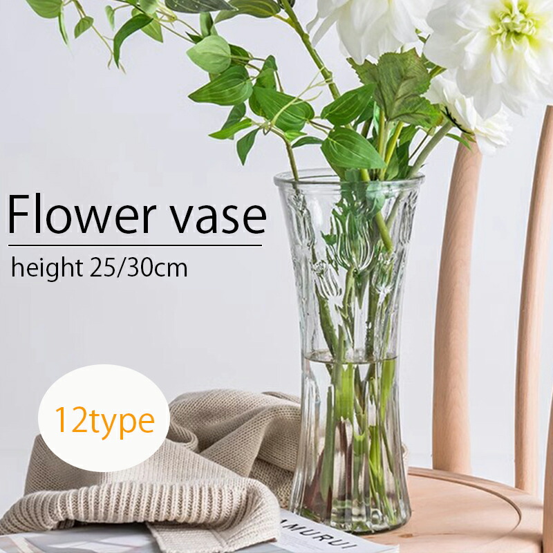 楽天市場】ガラス花瓶 イタリア製 おしゃれ 人気 フラワーベース 花器