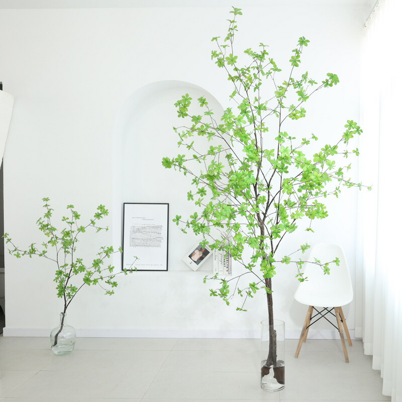 【形を整えてお届け】勢いあるドウダンツツジの造花2本セット 20241104183611_1.jpg