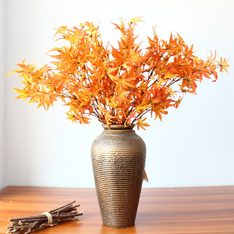 楽天市場】秋の装飾 紅葉もみじ 4色 フェイクフラワー CT触媒加工 人工