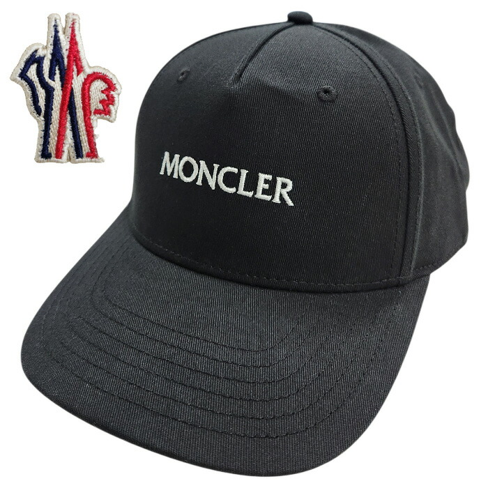 楽天市場】モンクレール キャップ ロゴワッペン ベースボールキャップ