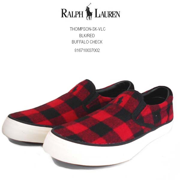 red check shoes