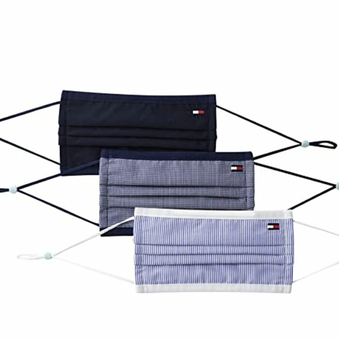 楽天市場】TOMMY HILFIGER Unisex Reusable 3 Pack Face Maskトミー 楽天市場】TOMMY HILFIGER Unisex Reusable 3 Pack Face Maskトミー