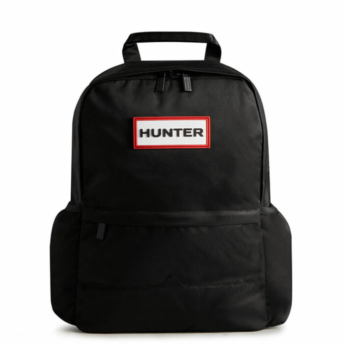 HUNTER　リュックサック　黒 HUNTER ハンター リュック オリジナル リップストップパッカブル