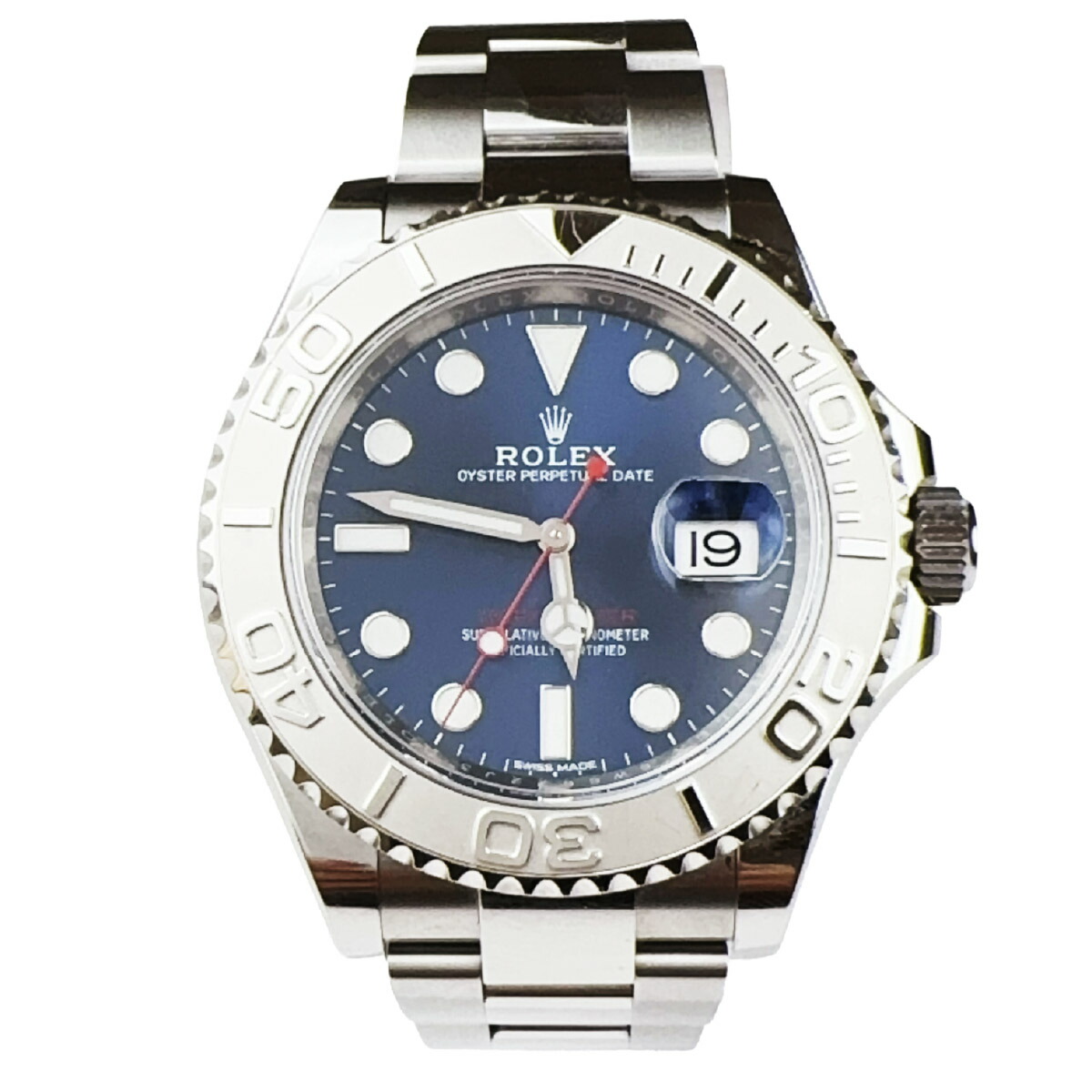 【中古美品】ROLEX ロレックス ヨットマスター40mm 116622 ブルー文字盤 ブルー ステンレス メンズ【腕時計】【国際保証書2018】|LANDMSHOP