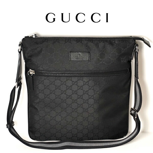 gucci nylon messenger bag