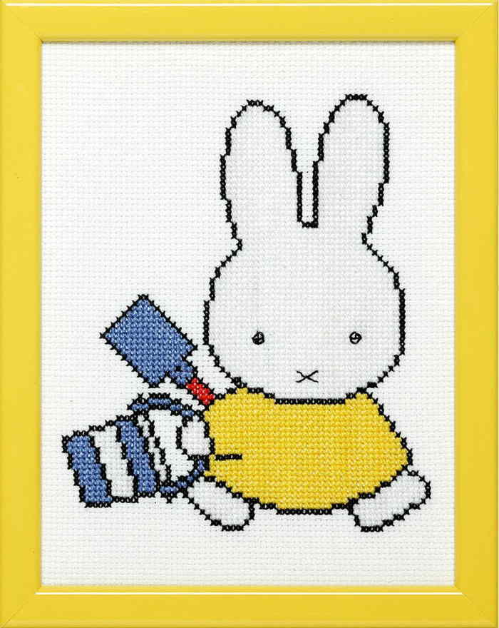 楽天市場 ｍｉｆｆｙ キャラクター クロスステッチ刺しゅうキット オランダ Dick Bruna ディック ブルーナ 輸入 上級者 230 276 クロスステッチ手芸雑貨シーボンヌ