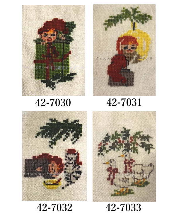 クロスステッチキット FamilyNight クロスステッチキット♥ベビーバース・サンプラーfor GIRL♥No.722